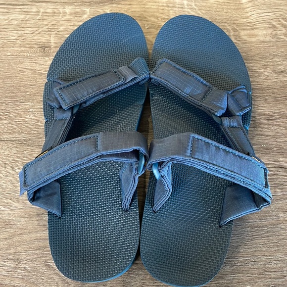 NEW Mens TEVA UNIVERSAL SLIDE RIPSTOP TEXTILE Indigo Sz 9 WATER STRAP SANDALS main image 4